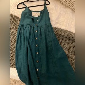 NWOT Not Perfect Linen Sarah dress